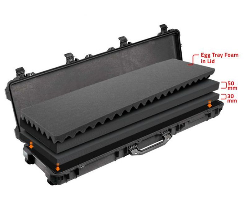 Peli 1750 Protector Case m/Multilagsskum