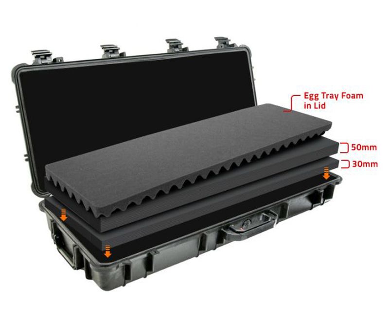 Peli 1700 Protector Case m/Multilagsskum