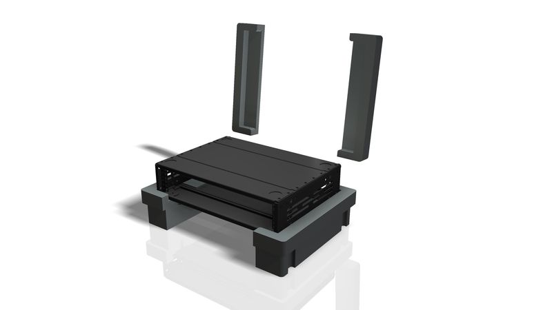 PTS AluPro 2U Lite Flyrack