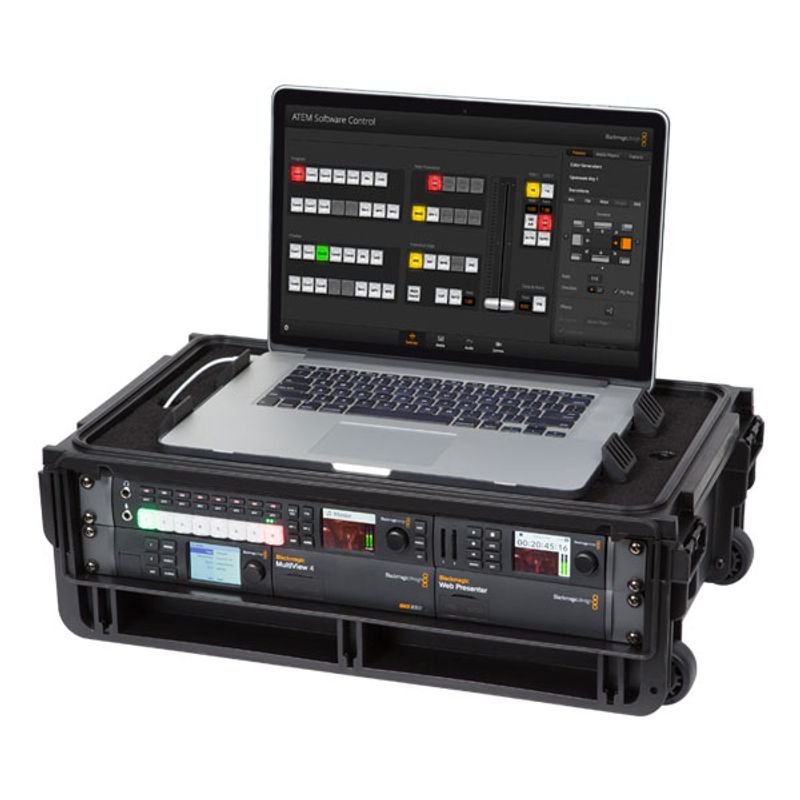SKB 2U  Studio Flyer Rackkoffert