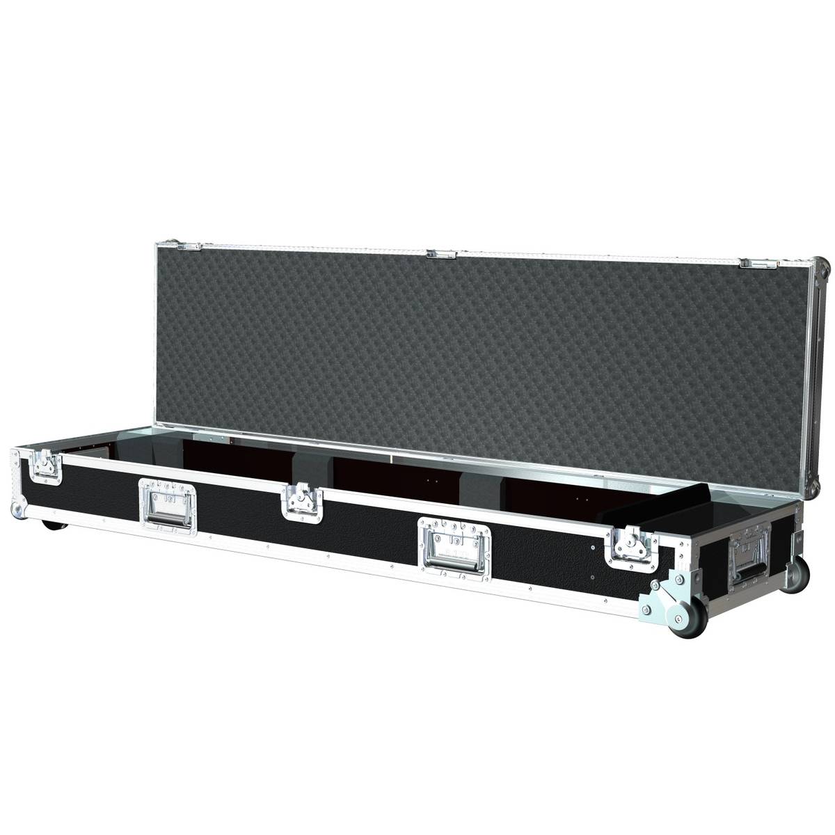 Roland RD800 m/siderom & hjul - Flightcase