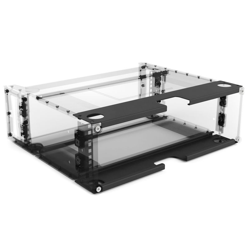 AluPro bakpanel med kabelutsparing (Shallow)