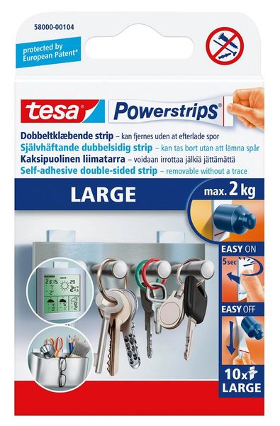 Hovedbilde Tesa 58000 Powerstrips Large ...