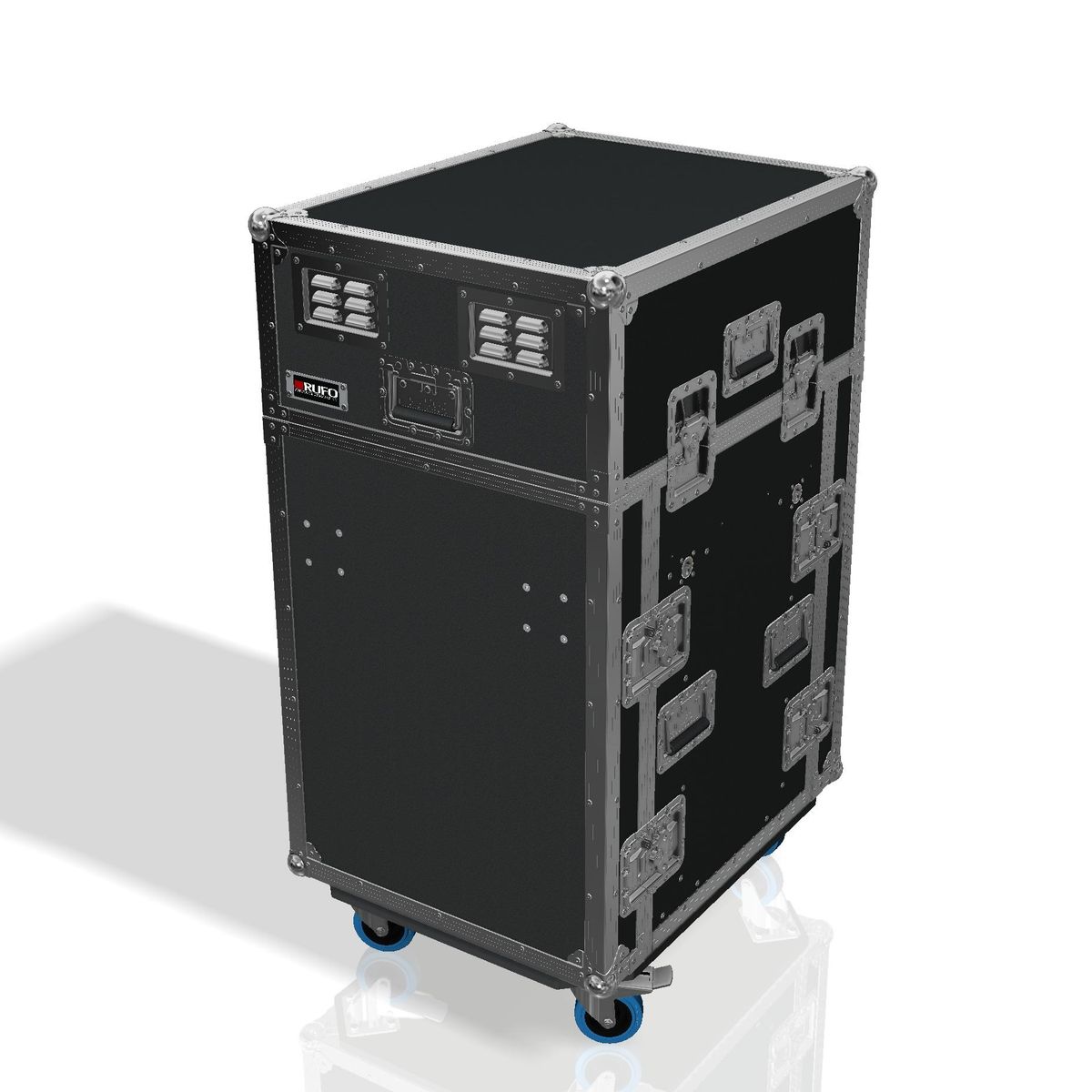 PTS 120-skap for DiGiCo 112 Quantum og AluPro